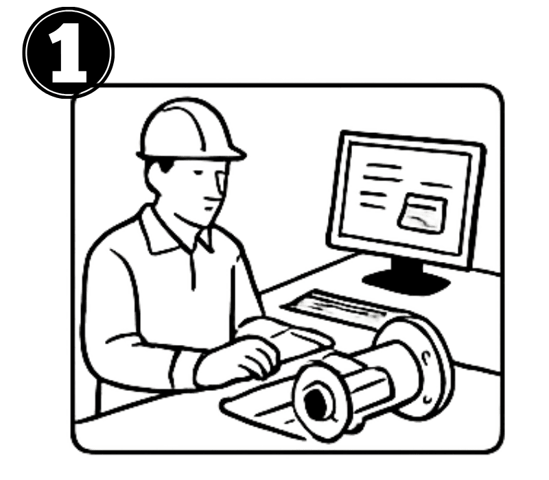 Registro inicial de cada componente recepcionado