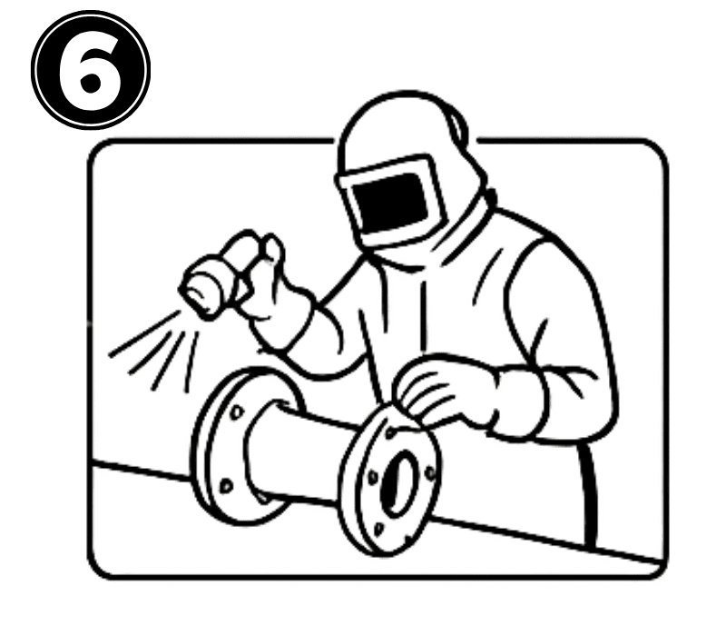 Granallado y aplicación de recubrimientos industriales y anticorrosivos.
